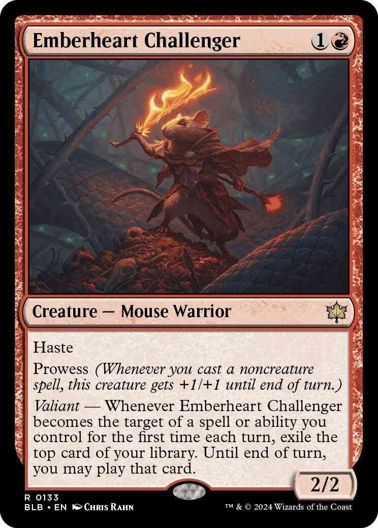 Emberheart Challenger [133] [Bloomburrow] [Non-Foil]
