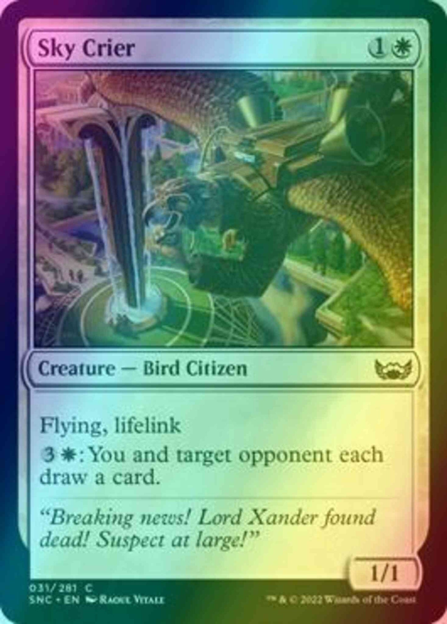 Sky Crier [31] [Streets of New Capenna] [Foil]