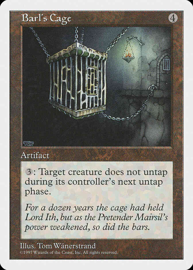 Barl's Cage [352] [Fifth Edition] [Non-Foil]
