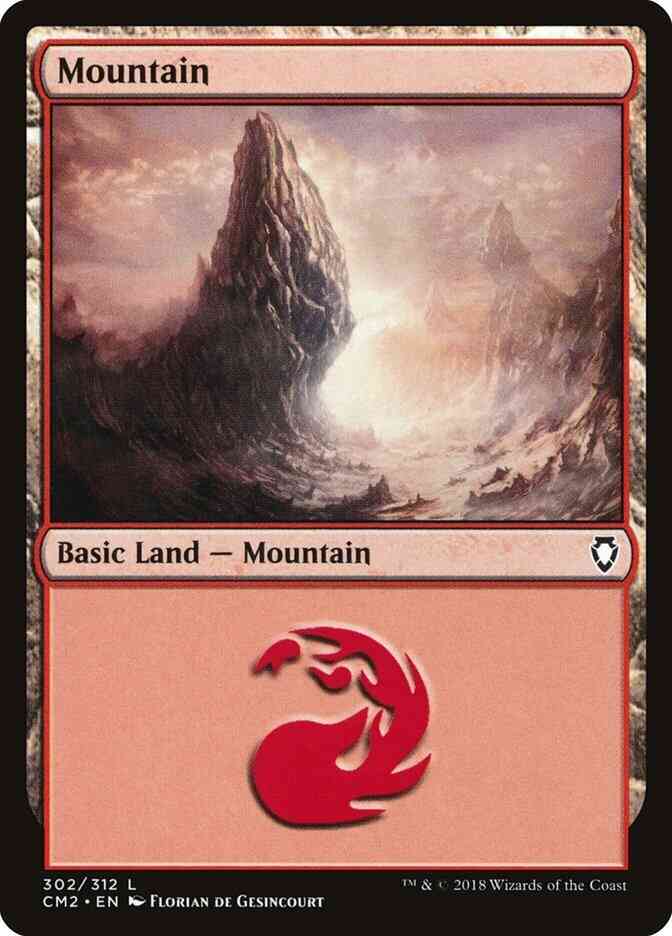 Mountain [302] [Commander Anthology Volume II] [Non-Foil]