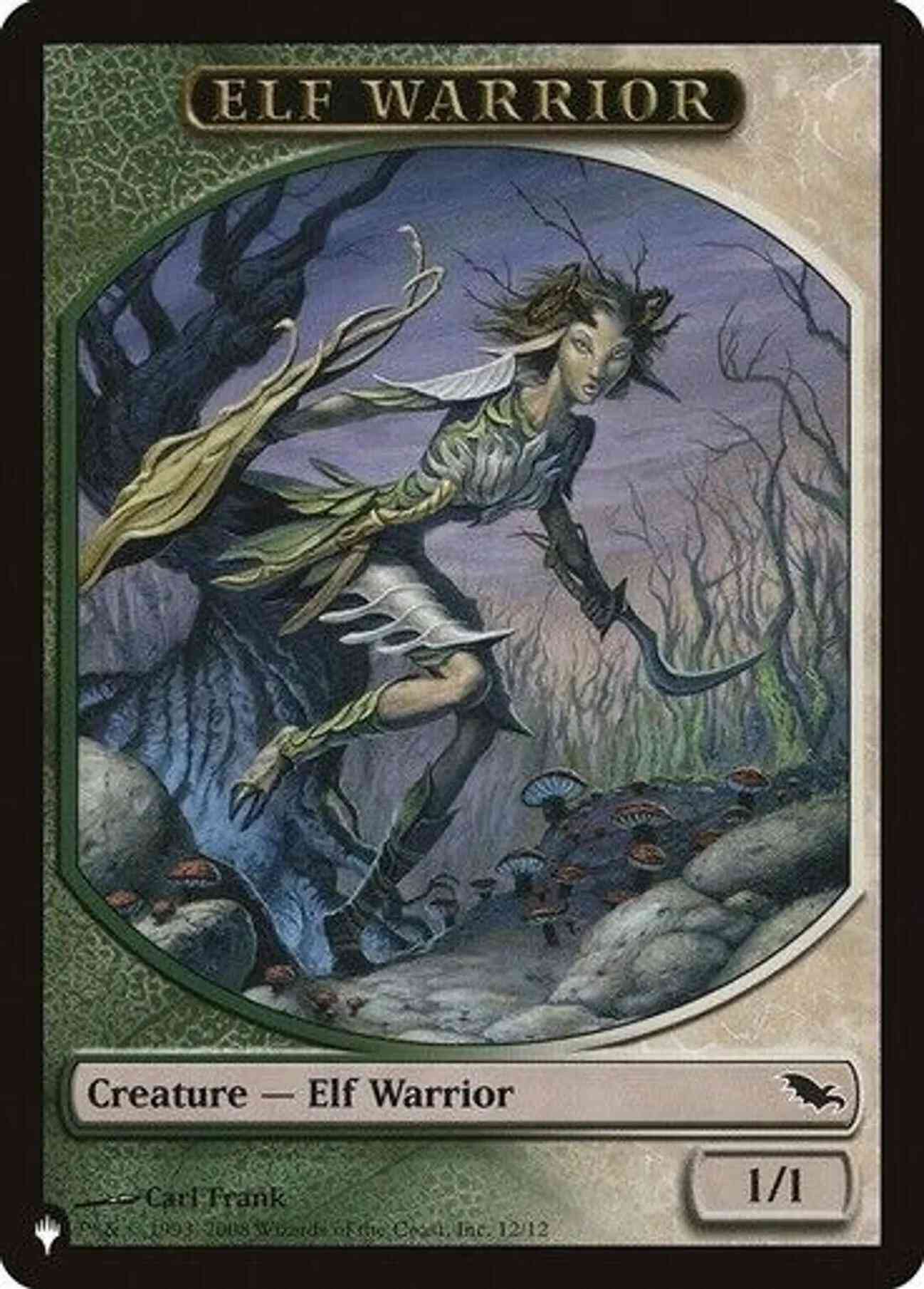 Elf Warrior Token (12) // Tibalt, Cosmic Impostor Emblem (21) [TSHM-12] [SHM/KHM Set Symbol] [The List] [Non-Foil]