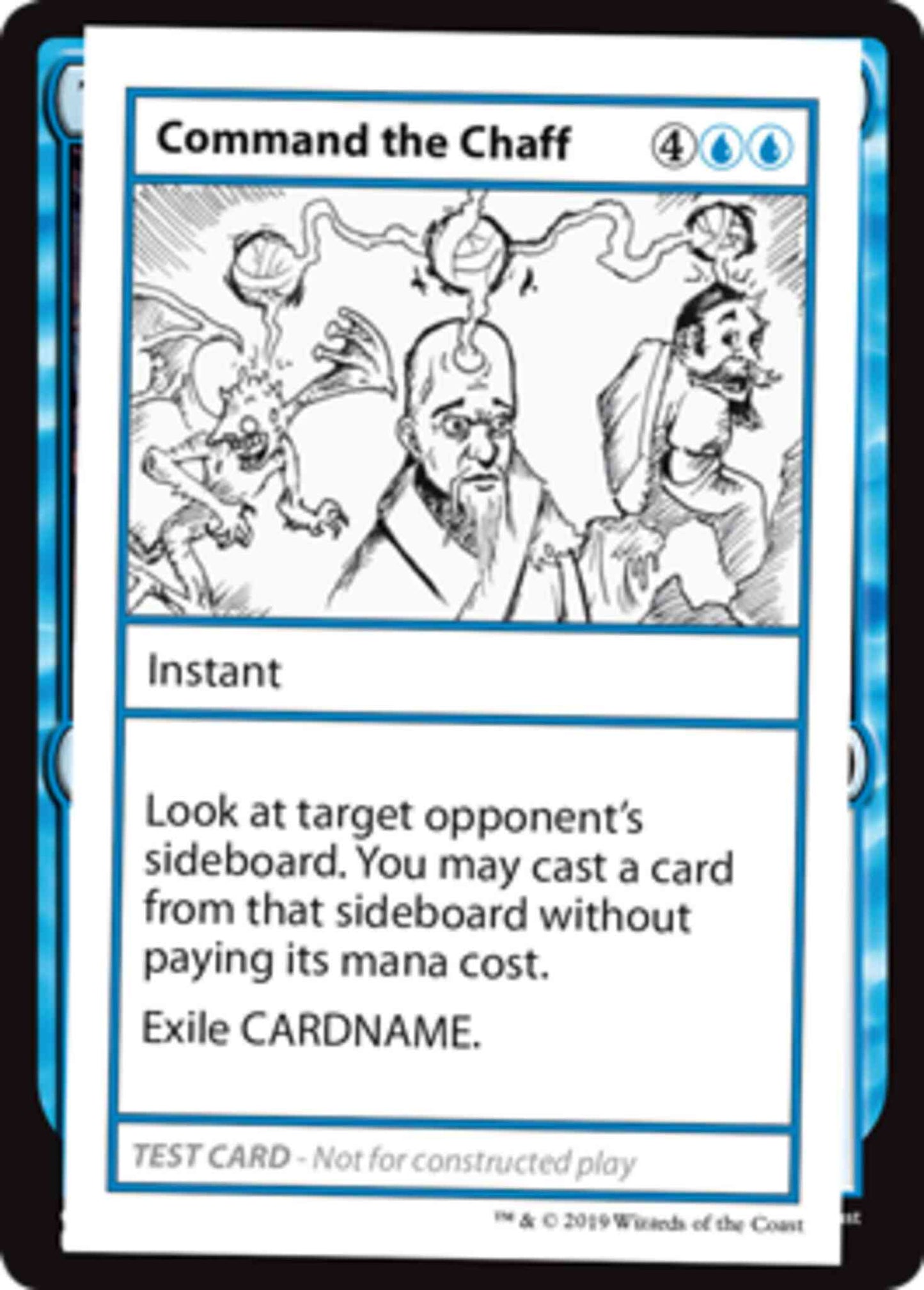 Command the Chaff - No Symbol [18] [Mystery Booster Playtest Cards 2021] [Non-Foil]