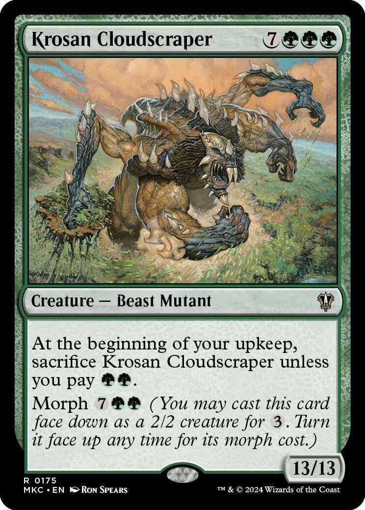 Krosan Cloudscraper [175] [Murders at Karlov Manor: Commander] [Non-Foil]