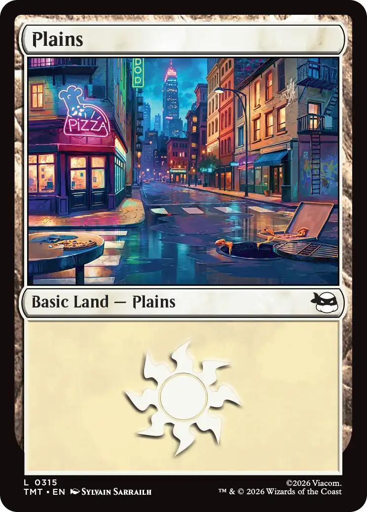 Plains [315] [Teenage Mutant Ninja Turtles] [Non-Foil]