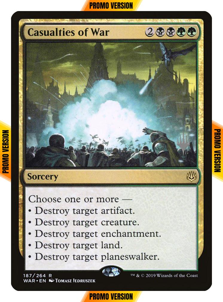 Casualties of War [Promo Pack] [187p] [War of the Spark Promos] [Non-Foil]