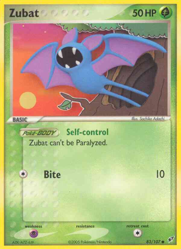Zubat - 83/107 - Common [ex8-83] [Non-Holo]