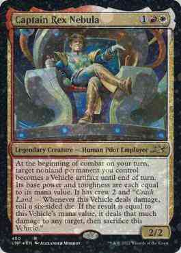 Captain Rex Nebula [450] [Unfinity] [Galaxy Foil]