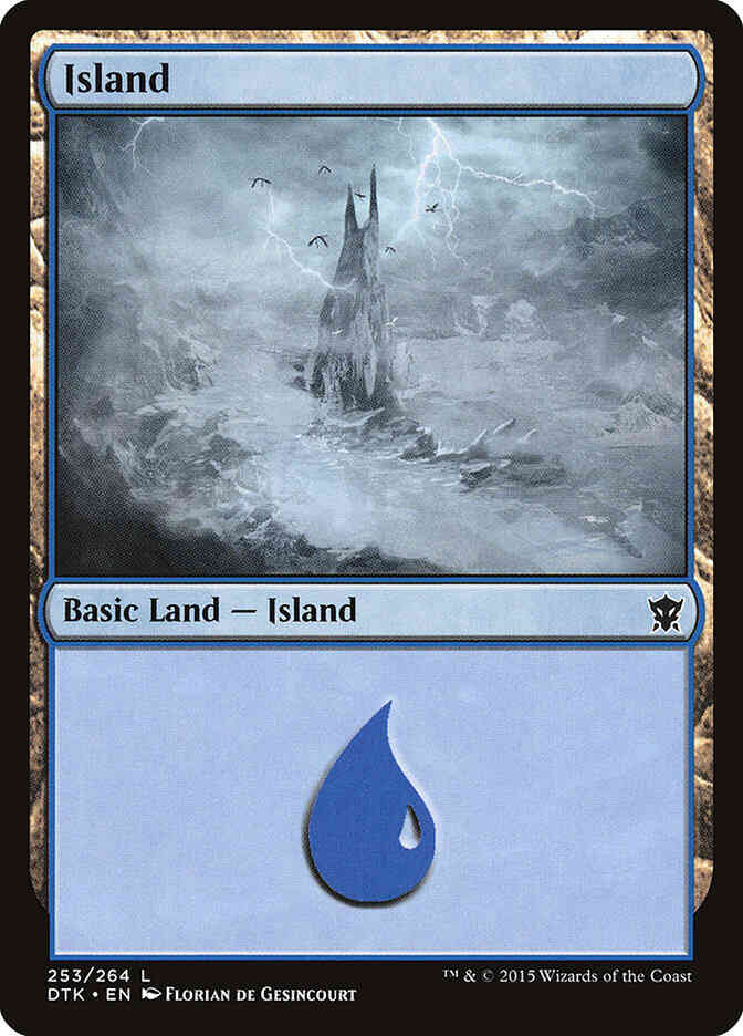 Island [253] [Dragons Of Tarkir] [Non-Foil]