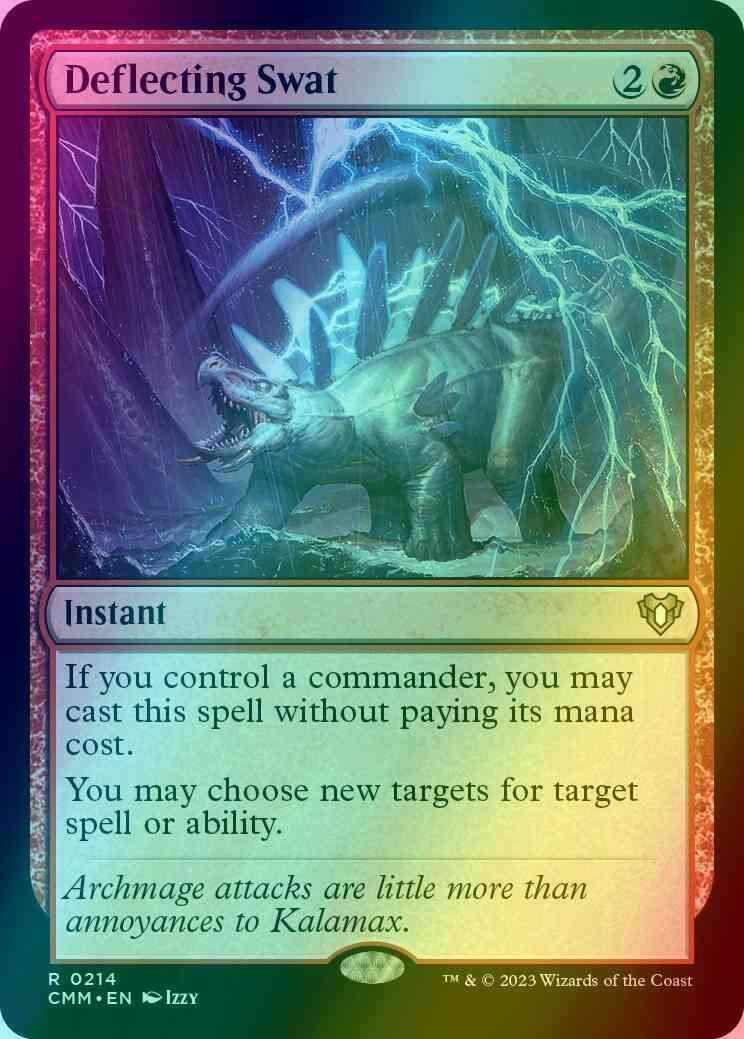 Deflecting Swat [214] [Commander Masters] [Foil]