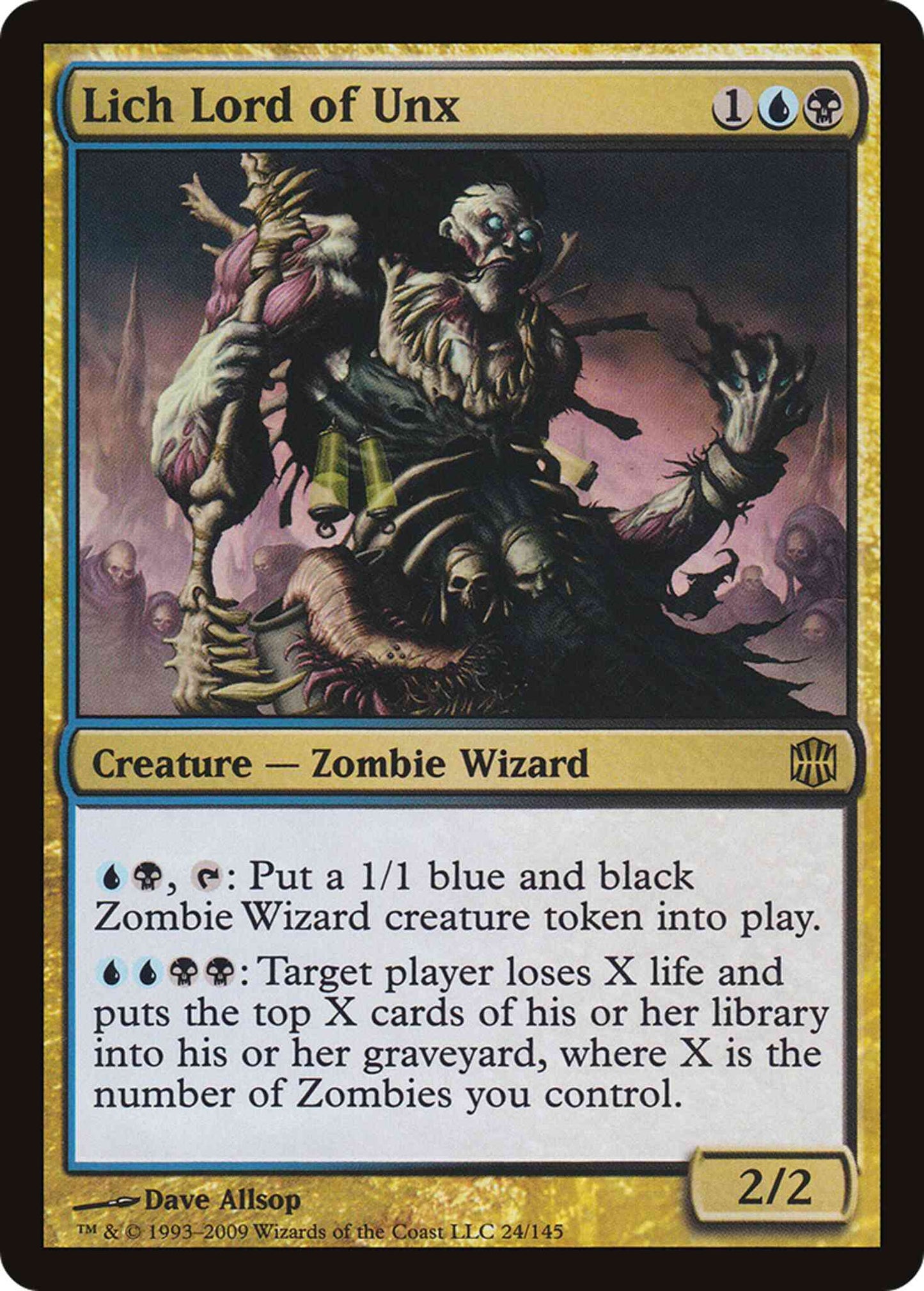 Lich Lord of Unx [24] [Alara Reborn] [Non-Foil]