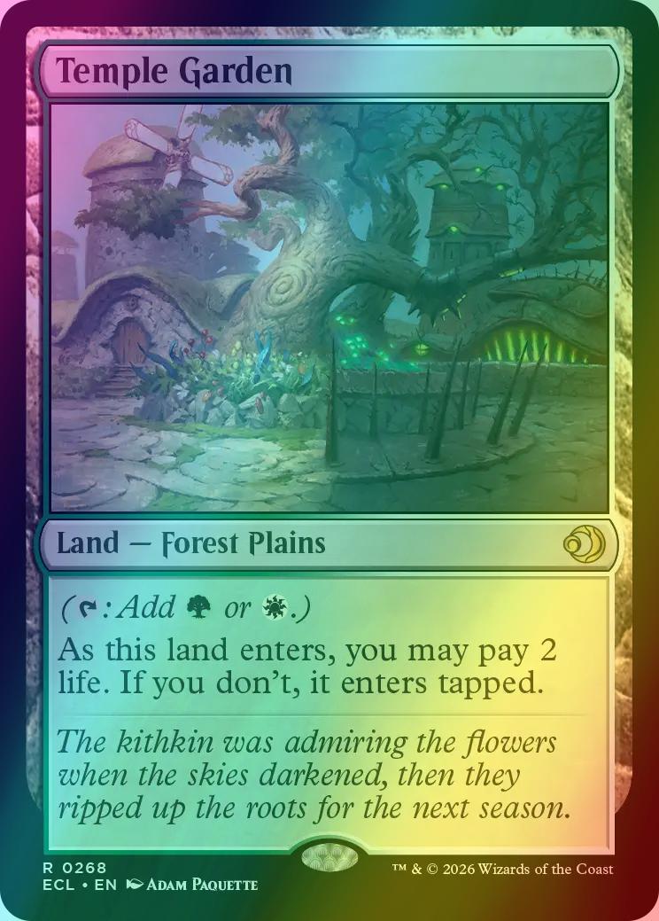 Temple Garden [268] [Lorwyn Eclipsed] [Foil]