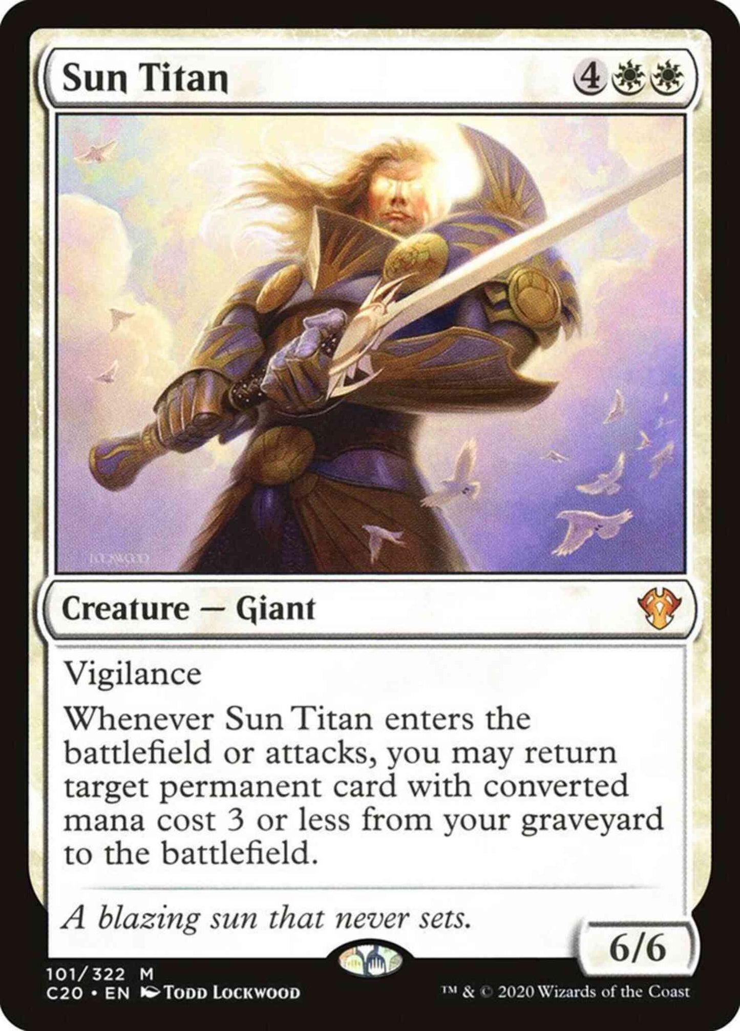 Sun Titan [101] [Commander 2020] [Non-Foil]