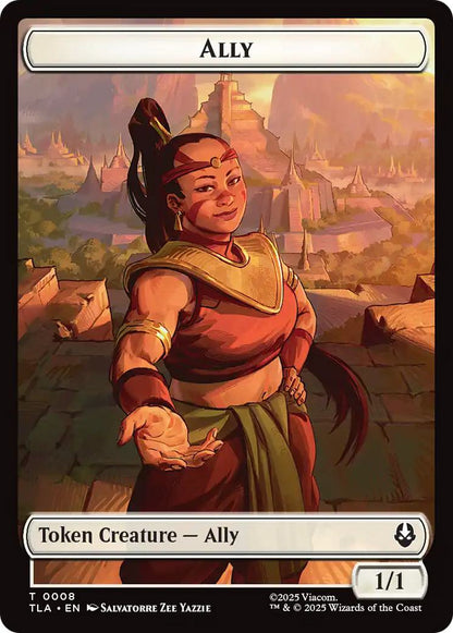 Ally Token (08) // Clue Token (16) [Avatar: The Last Airbender: Tokens] [Non-Foil]