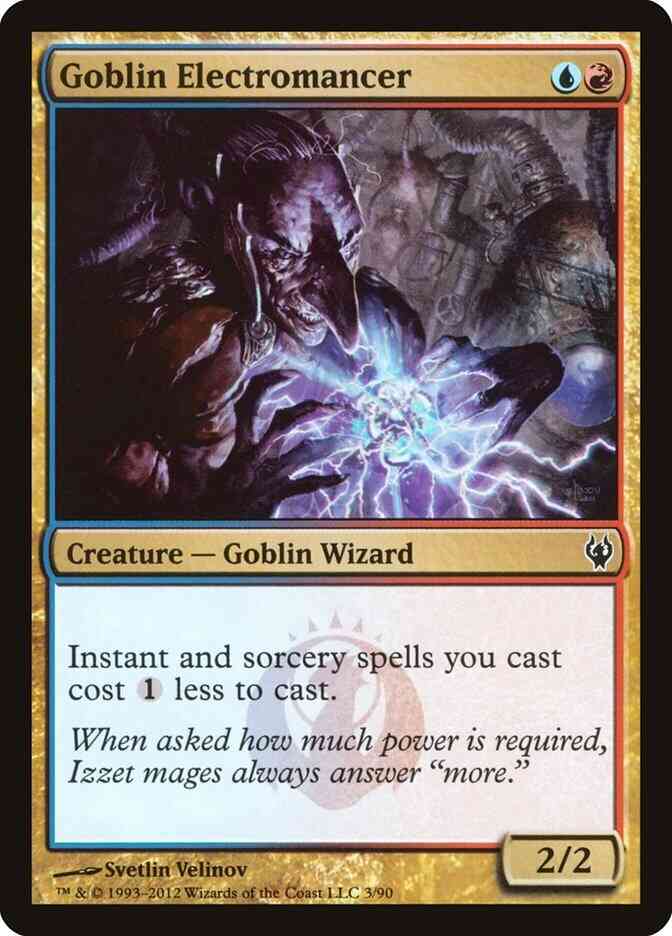Goblin Electromancer [3] [Duel Decks Izzet vs Golgari] [Non-Foil]