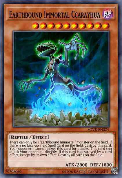 Earthbound Immortal Ccarayhua - SOVR-EN024 - Ultimate Rare - Unlimited