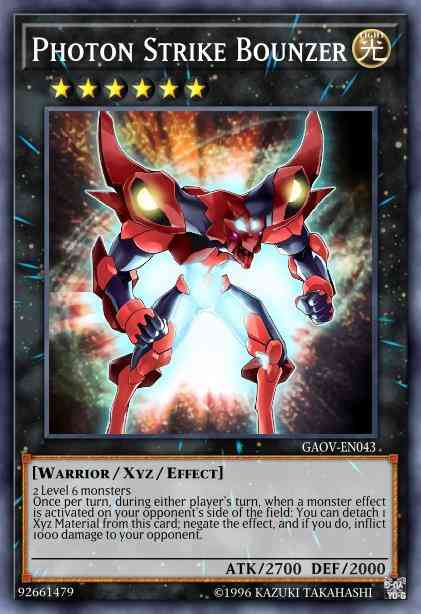 Photon Strike Bounzer - SP14-EN024 - Starfoil Rare - 1st Edition
