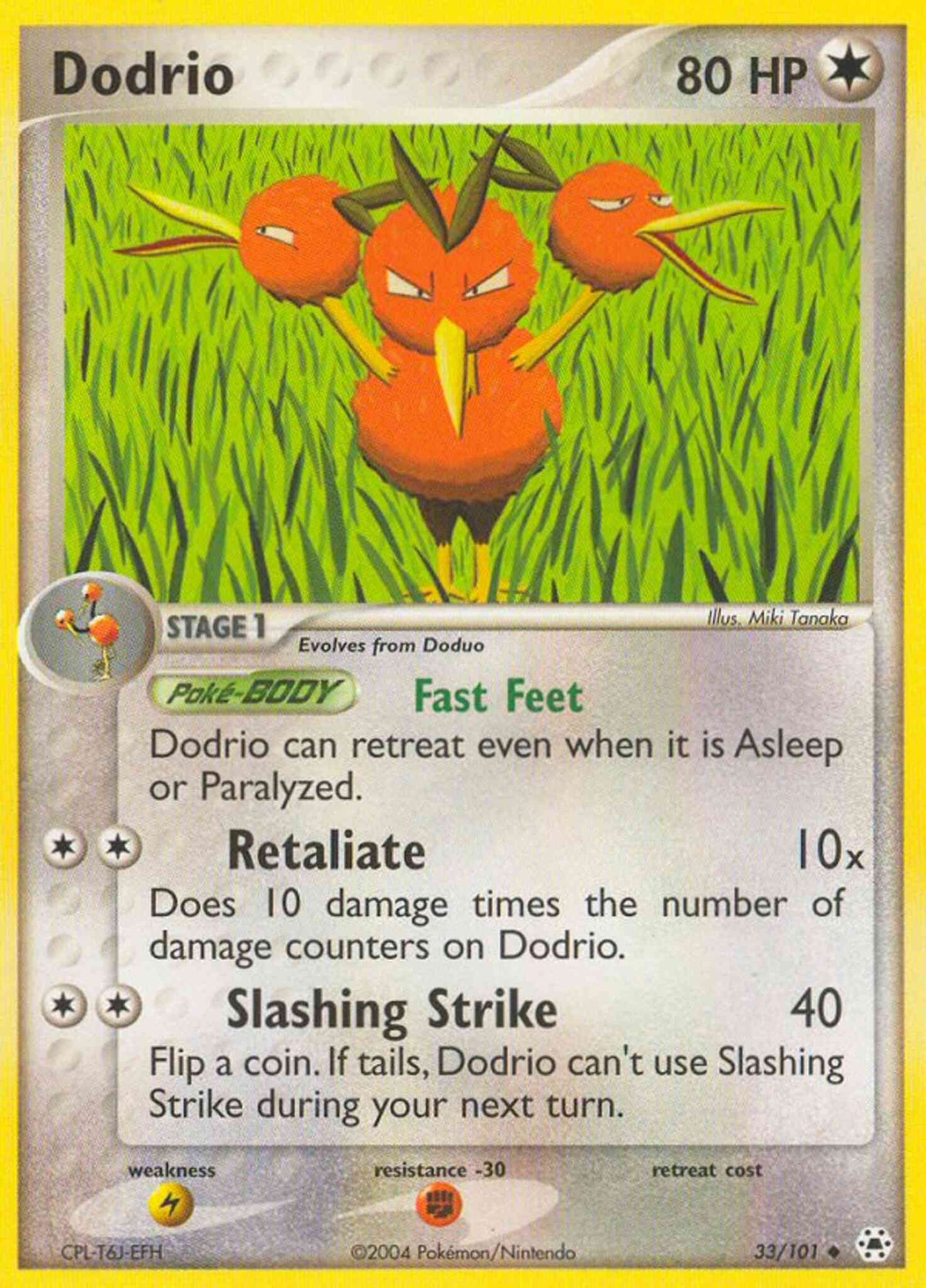 Dodrio - 33/101 - Uncommon [ex5-33] [Reverse Holo]