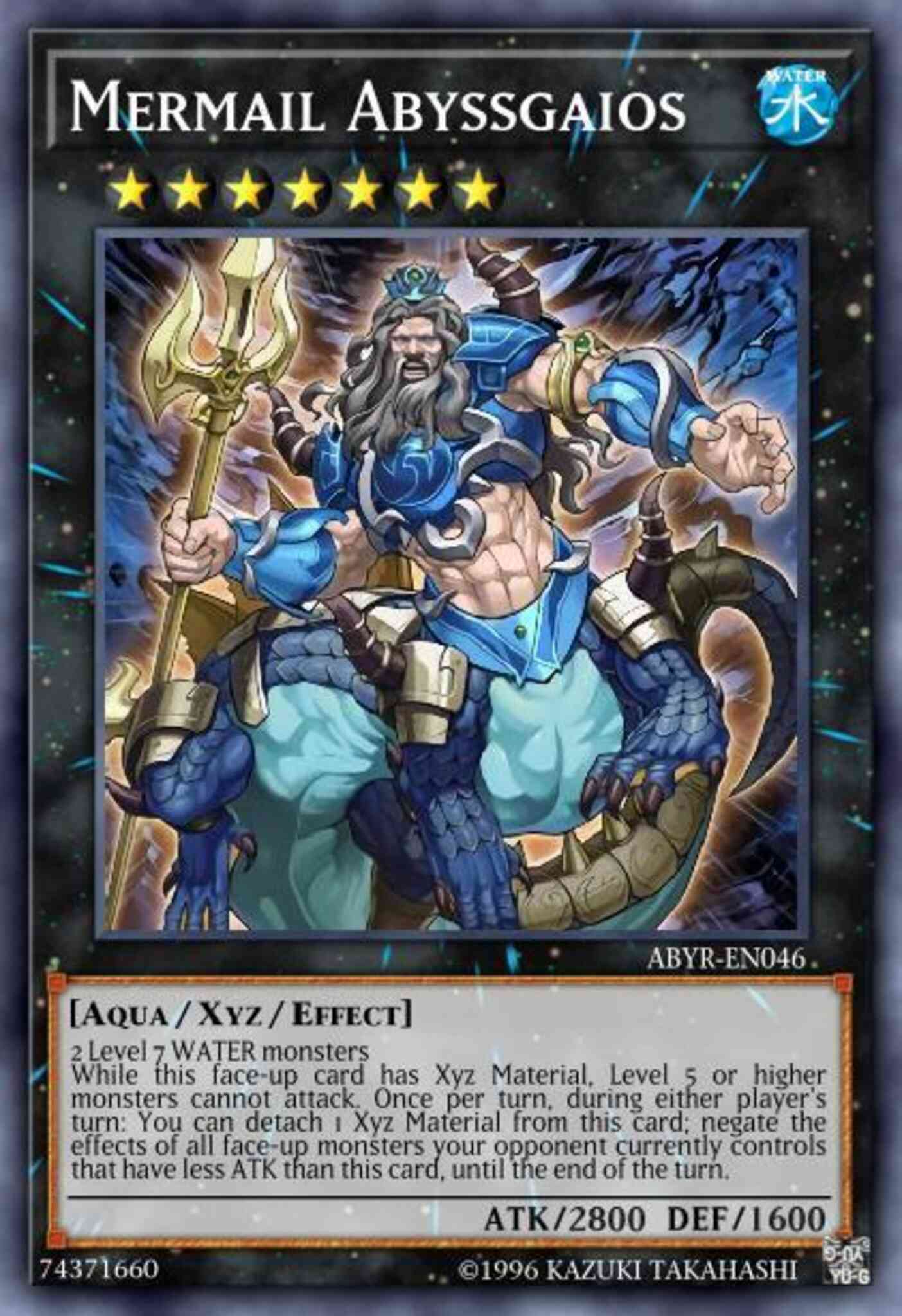 Mermail Abyssgaios - ABYR-EN046 - Ultra Rare - Unlimited