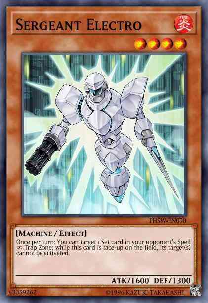 Sergeant Electro - BPW2-EN043 - Super Rare - 1st Edition