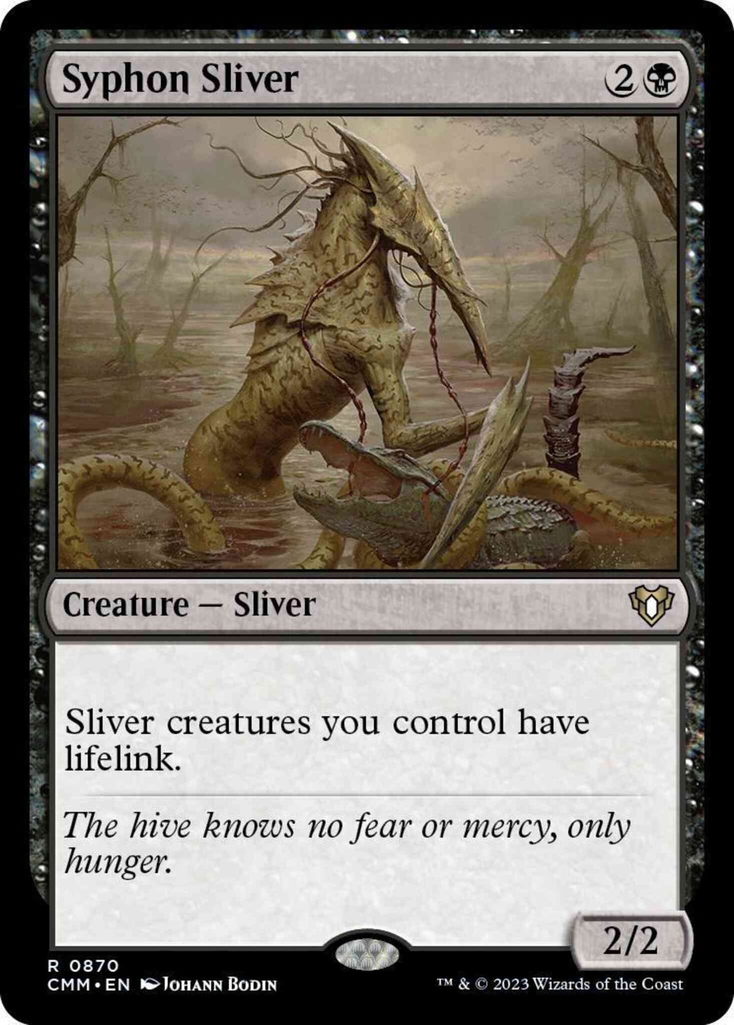 Syphon Sliver [870] [Commander Masters] [Non-Foil]