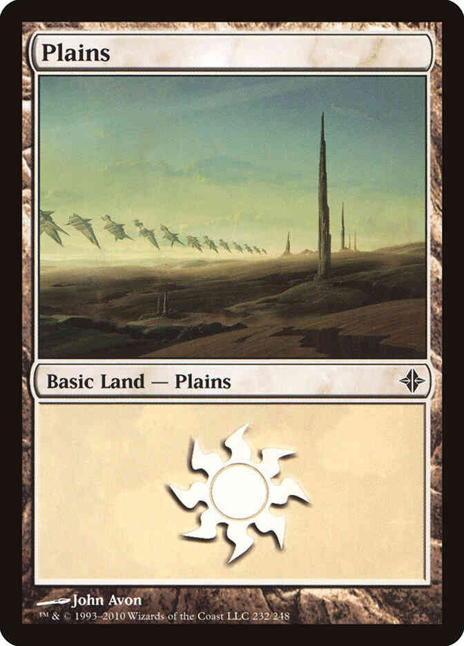 Plains [232] [Rise Of The Eldrazi] [Non-Foil]