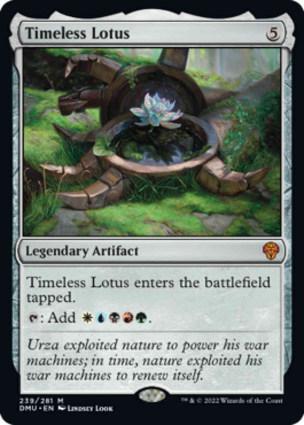 Timeless Lotus [239] [Dominaria United] [Non-Foil]