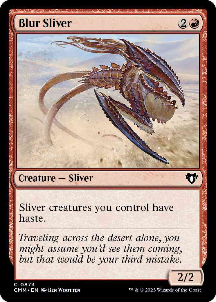 Blur Sliver [873] [Commander Masters] [Non-Foil]