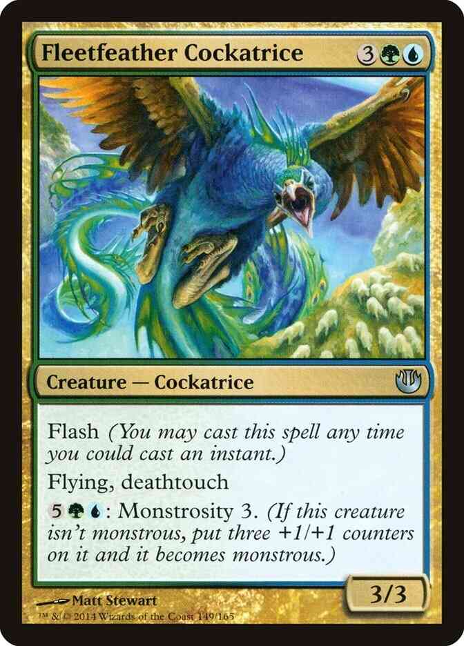 Fleetfeather Cockatrice [149] [Journey into Nyx] [Non-Foil]