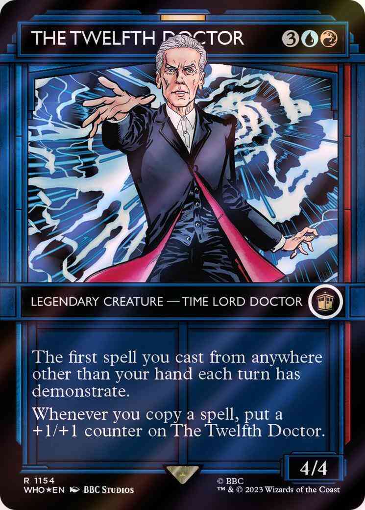 The Twelfth Doctor [1154] [TARDIS Showcase] [Universes Beyond: Doctor Who] [Surge Foil]