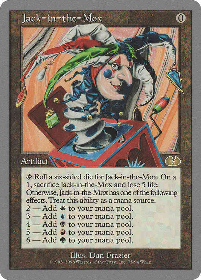 Jack-in-the-Mox [75] [Unglued] [Non-Foil]