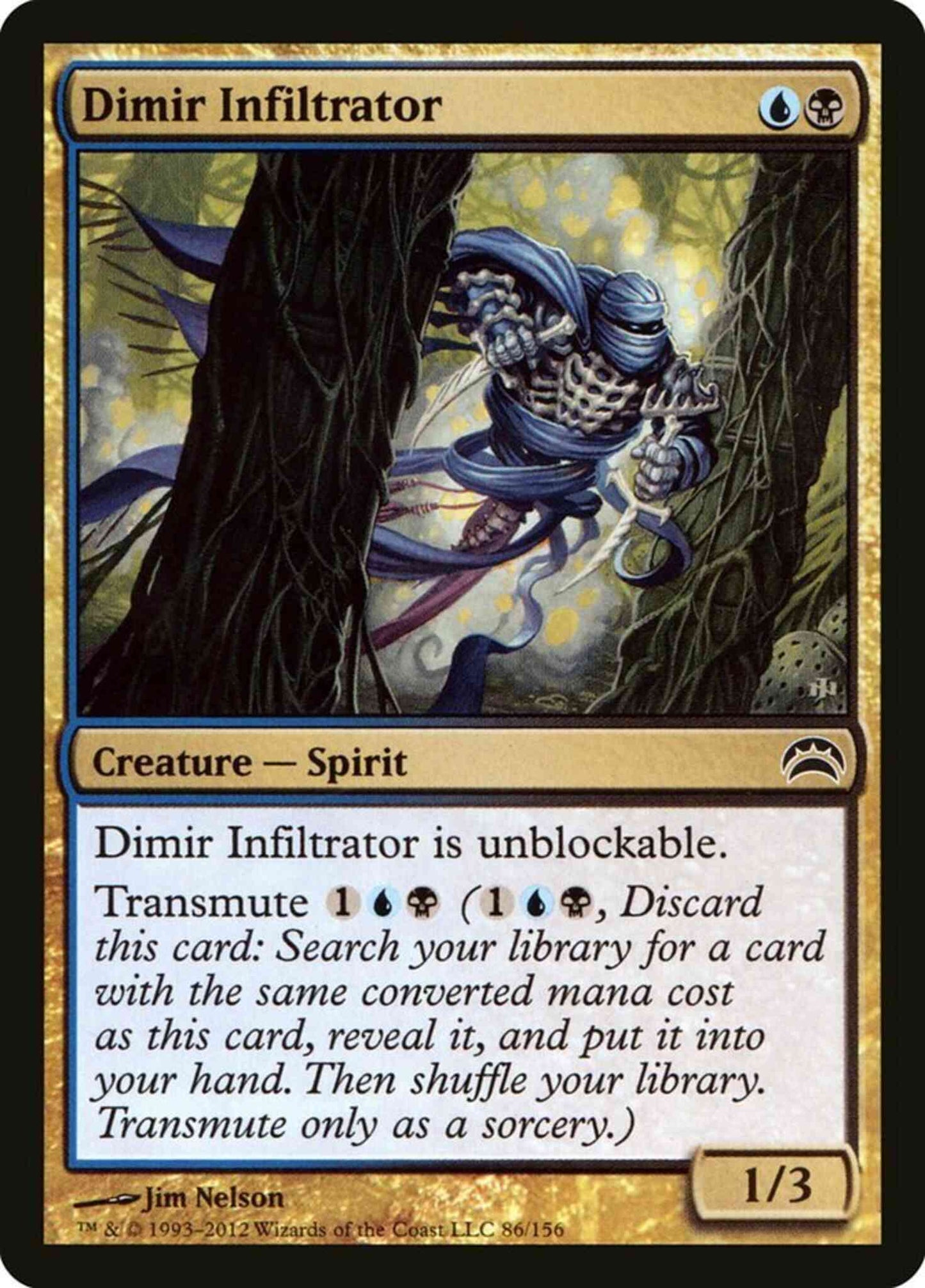 Dimir Infiltrator [86] [Planechase 2012] [Non-Foil]