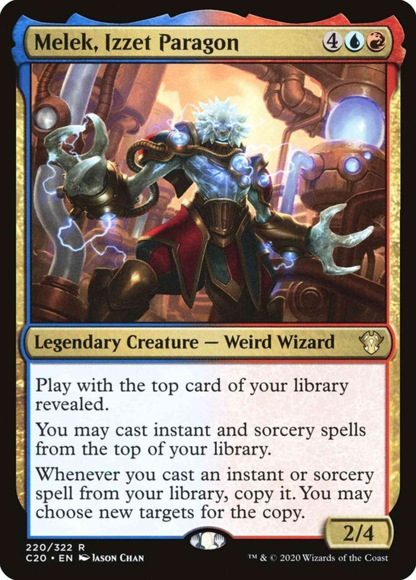 Melek, Izzet Paragon [220] [Commander 2020] [Non-Foil]