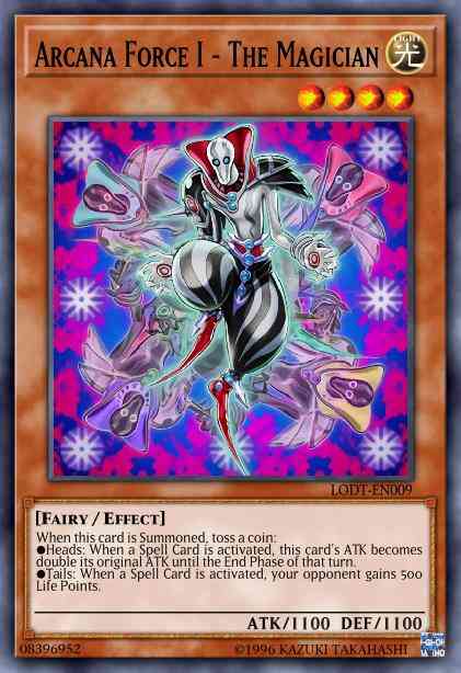 Arcana Force I - The Magician - LODT-EN009 - Common - 1st Edition
