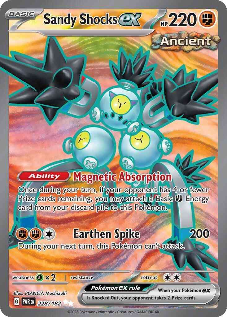 Sandy Shocks ex - 228/182 - Ultra Rare [sv04-228] [Ultra]