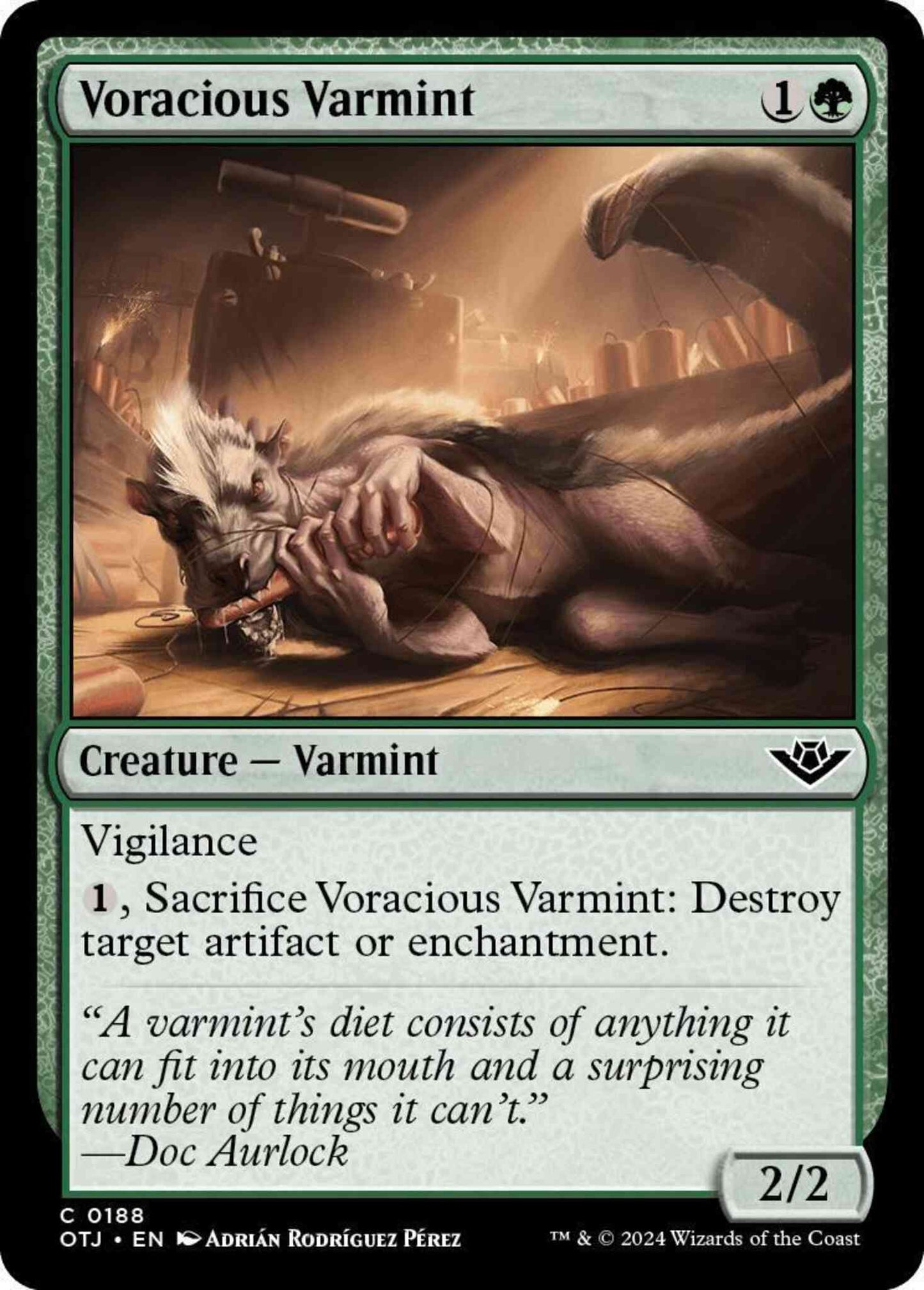 Voracious Varmint [188] [Outlaws of Thunder Junction] [Non-Foil]