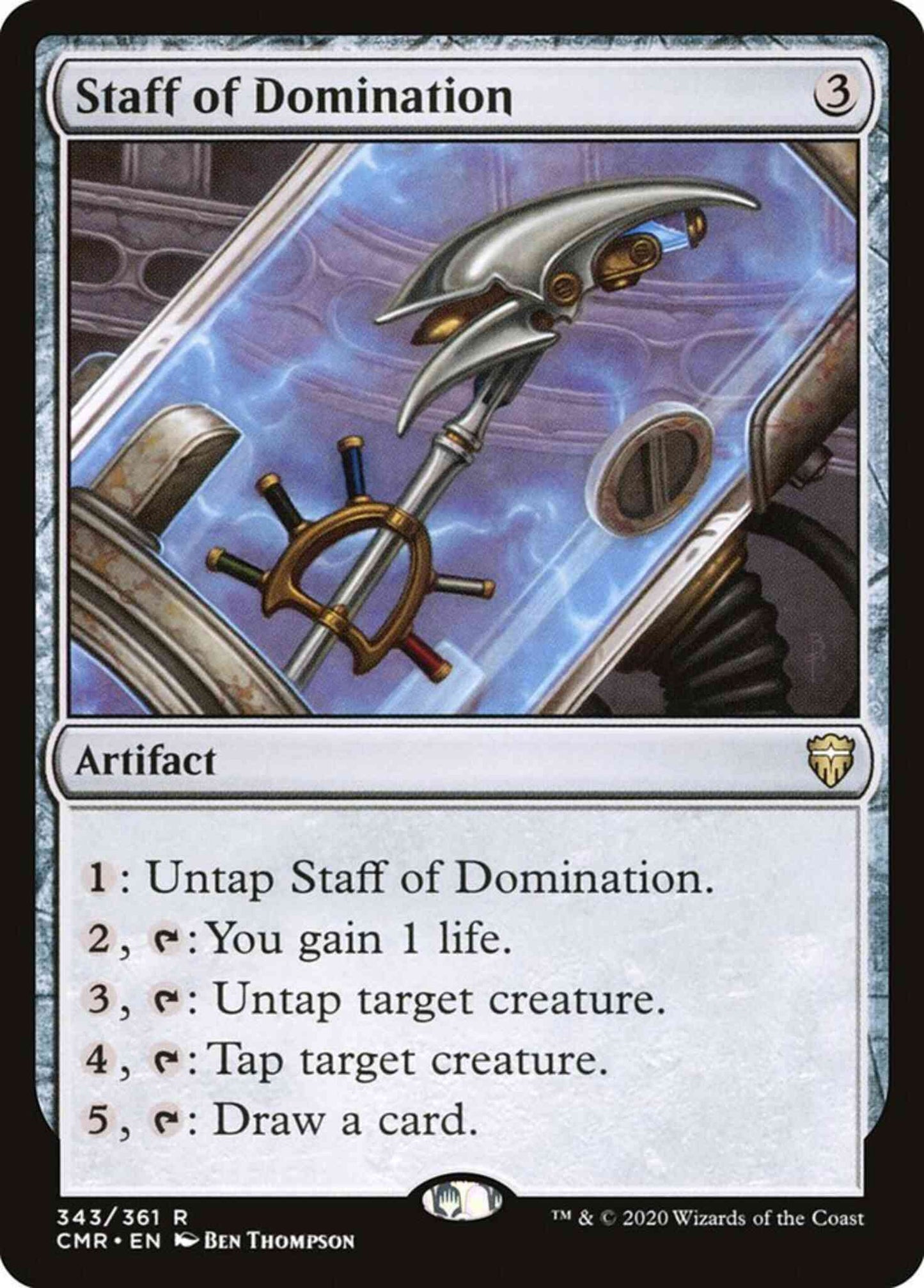 Staff of Domination [343] [Commander Legends] [Non-Foil]