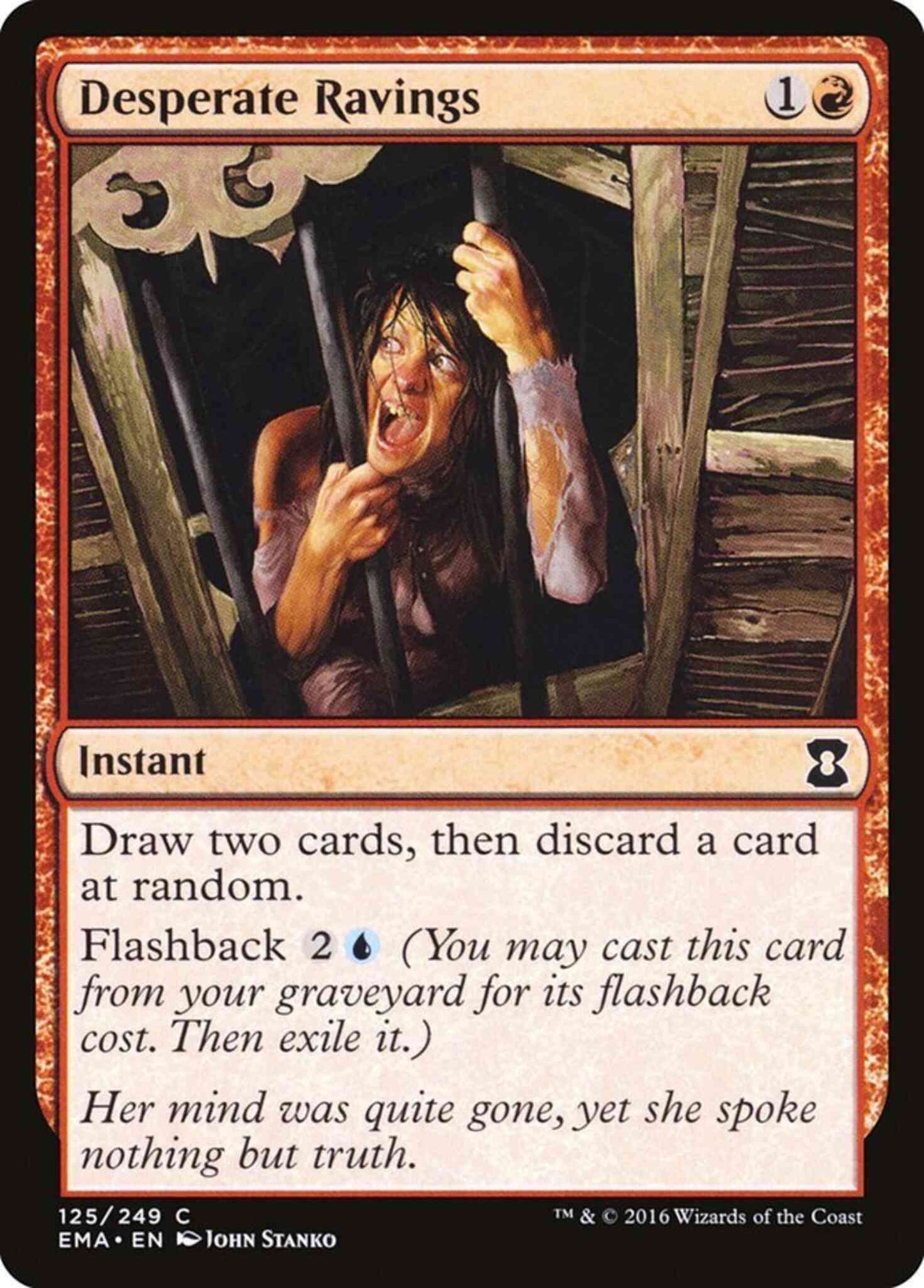 Desperate Ravings [125] [Eternal Masters] [Non-Foil]