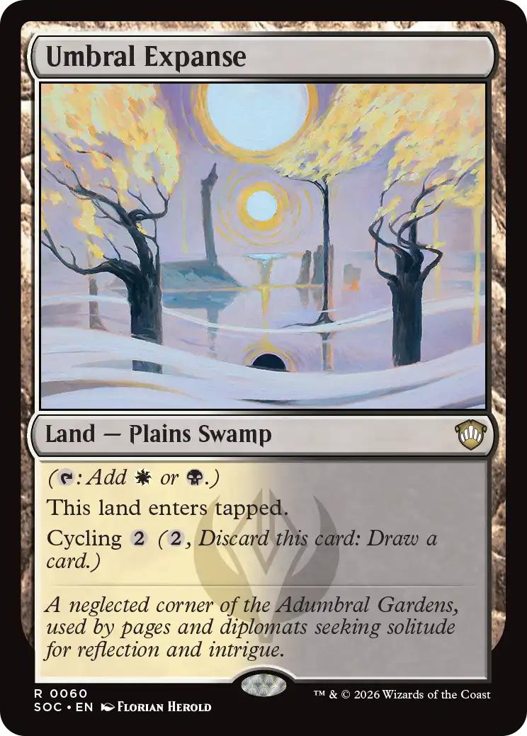 Umbral Expanse [60] [Secrets of Strixhaven: Commander] [Non-Foil]