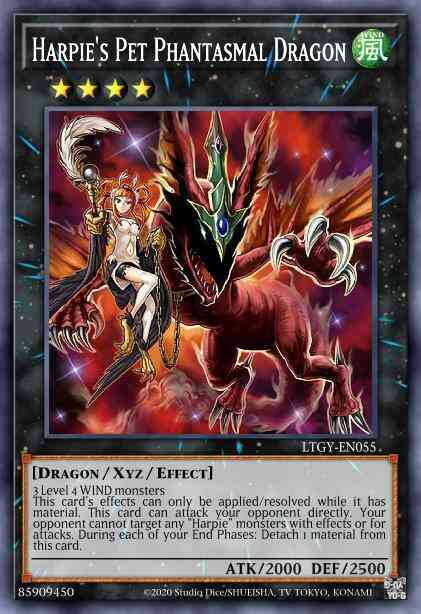 Harpie's Pet Phantasmal Dragon - LTGY-EN055 - Rare - 1st Edition