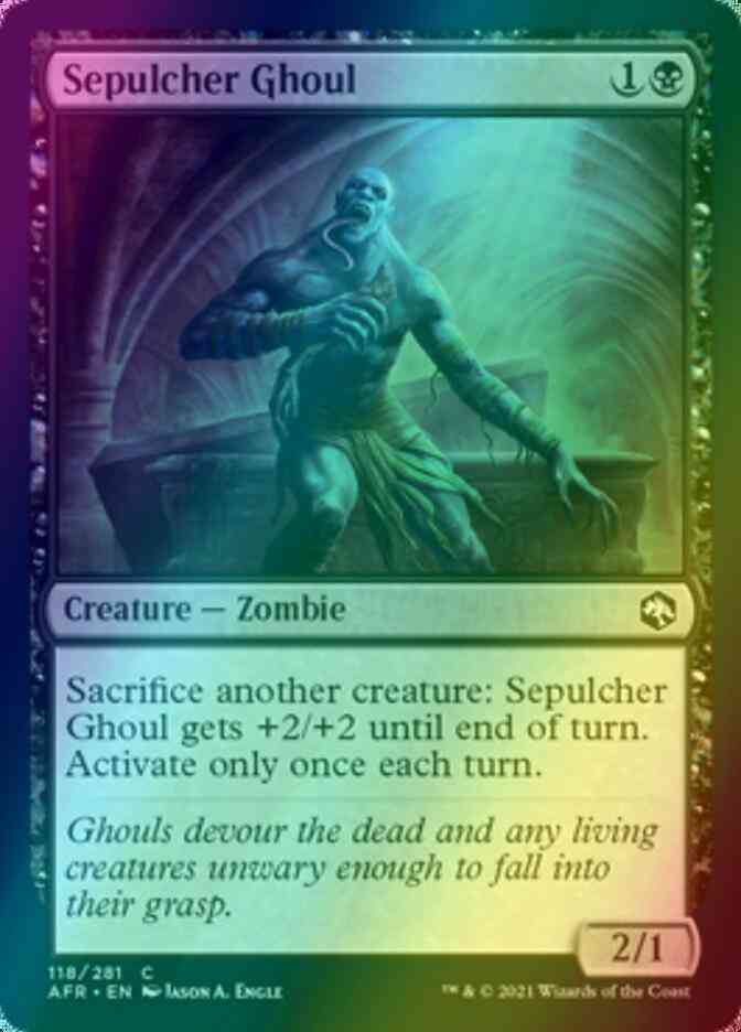 Sepulcher Ghoul [118] [Adventures in the Forgotten Realms] [Foil]