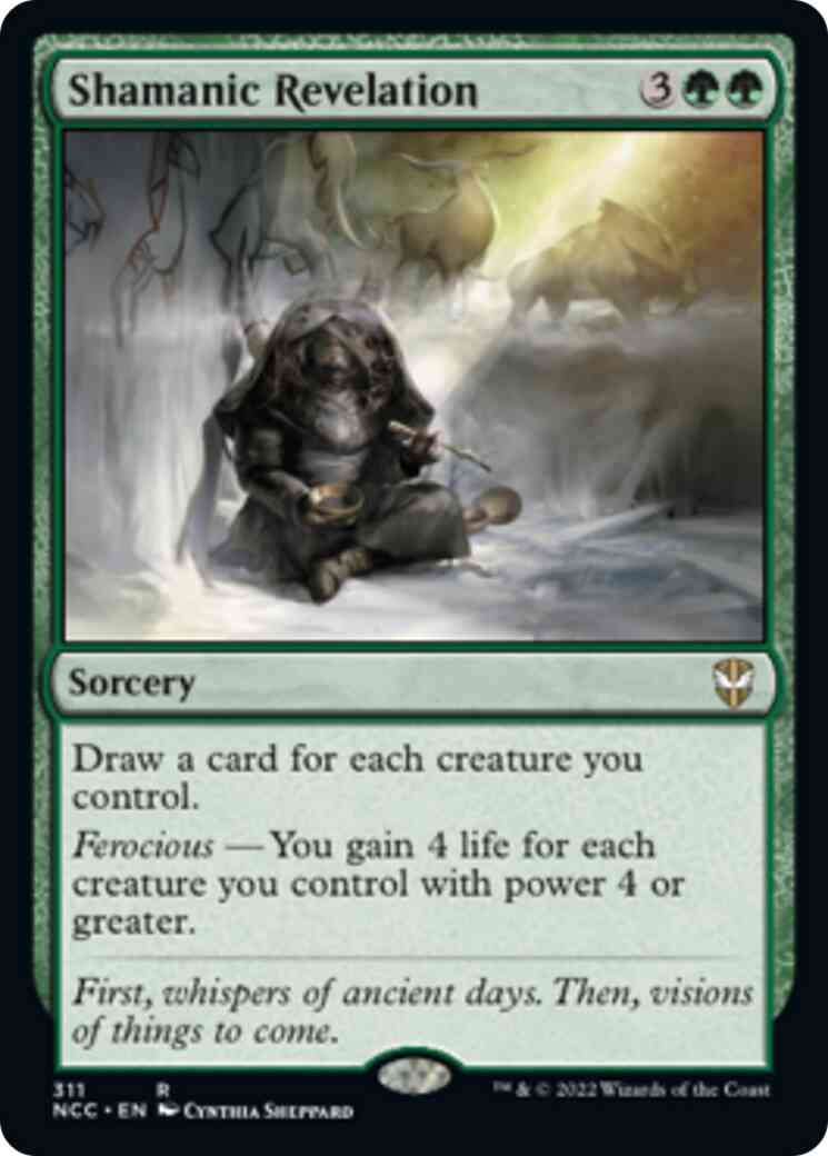 Shamanic Revelation [311] [Streets of New Capenna: Commander] [Non-Foil]