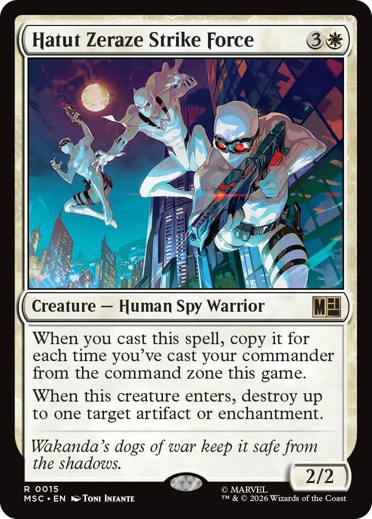 Hatut Zeraze Strike Force [15] [Marvel Super Heroes: Commander] [Non-Foil]