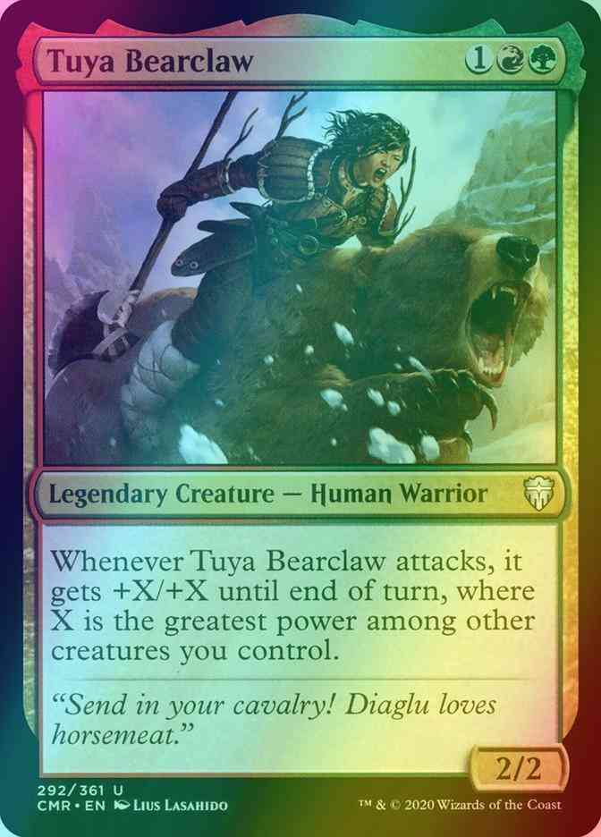 Tuya Bearclaw [292] [Commander Legends] [Foil]