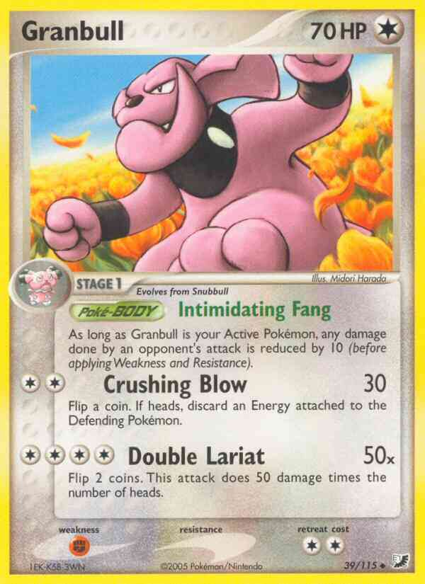 Granbull - 39/115 - Uncommon [ex10-39] [Reverse Holo]