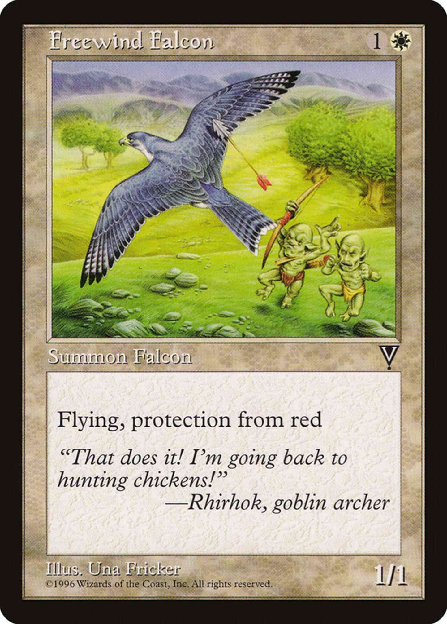 Freewind Falcon [5] [Visions] [Non-Foil]
