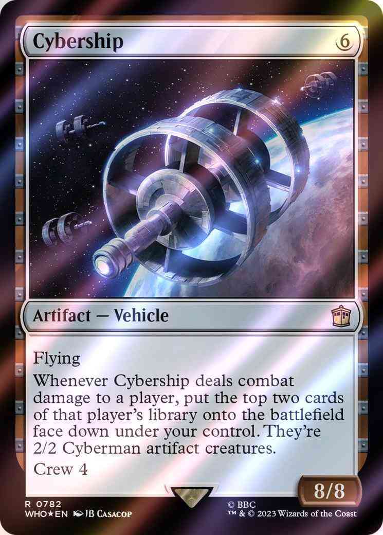 Cybership [782] [Universes Beyond: Doctor Who] [Surge Foil]