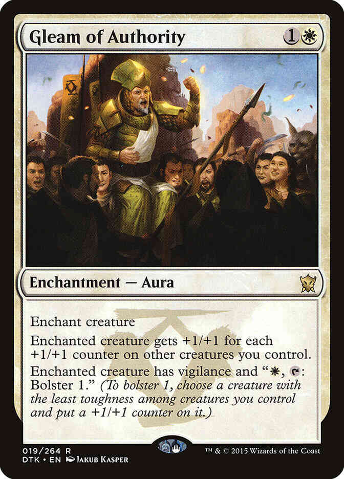 Gleam of Authority [19] [Dragons Of Tarkir] [Non-Foil]