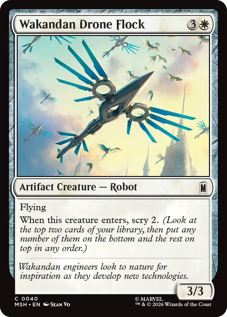Wakandan Drone Flock [40] [Marvel Super Heroes] [Non-Foil]