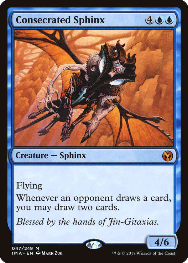 Consecrated Sphinx [47] [Iconic Masters] [Non-Foil]