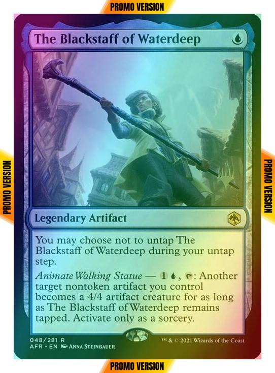 The Blackstaff of Waterdeep [Promo Pack] [48p] [Adventures in the Forgotten Realms Promos] [Foil]